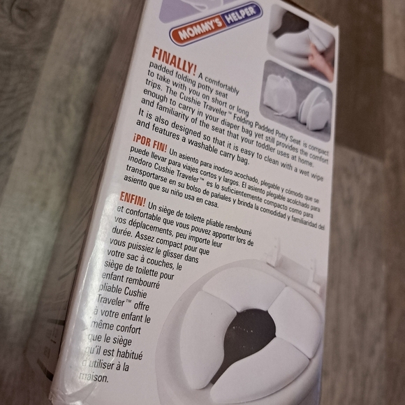 π NIB Cushie Traveler Portable Toilet Seat Toddler Potty Training π - Picture 4 of 16
